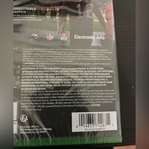 Madden NFL 22 Microsoft XBOX Series X - Picture 6 of 7